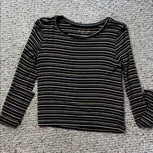 soft striped long sleeve